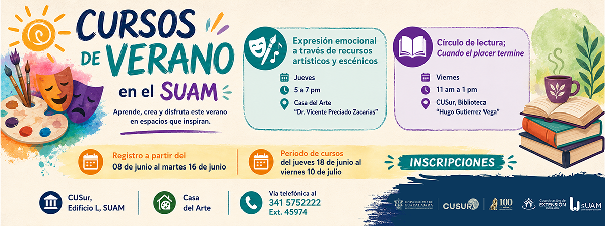 Verano del Sistema Universitario del Adulto Mayor (SUAM) 2026