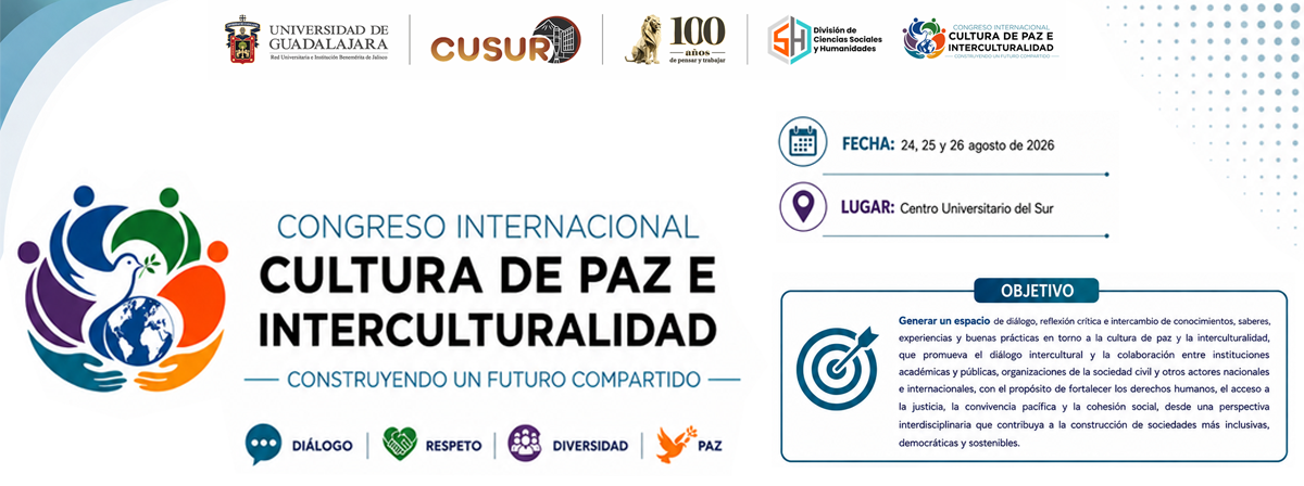 Congreso Internacional Cultura de Paz e Interculturalidad 2026