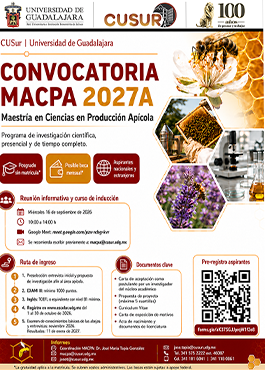 Maestría en Ciencias en Producción Apícola (MACPA)