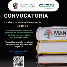 Convocatoria Libro Maestría en Administración de Negocios