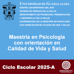 Convocatoria Maestría en Psicología con orientación en Calidad de Vida y Salud ciclo 2025A