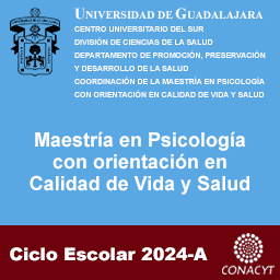 Convocatoria Maestría en Psicología con orientación en Calidad de Vida y Salud ciclo 2024A