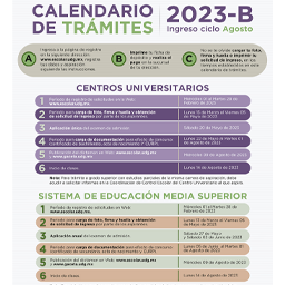 Calendario de Trámites 2023-B