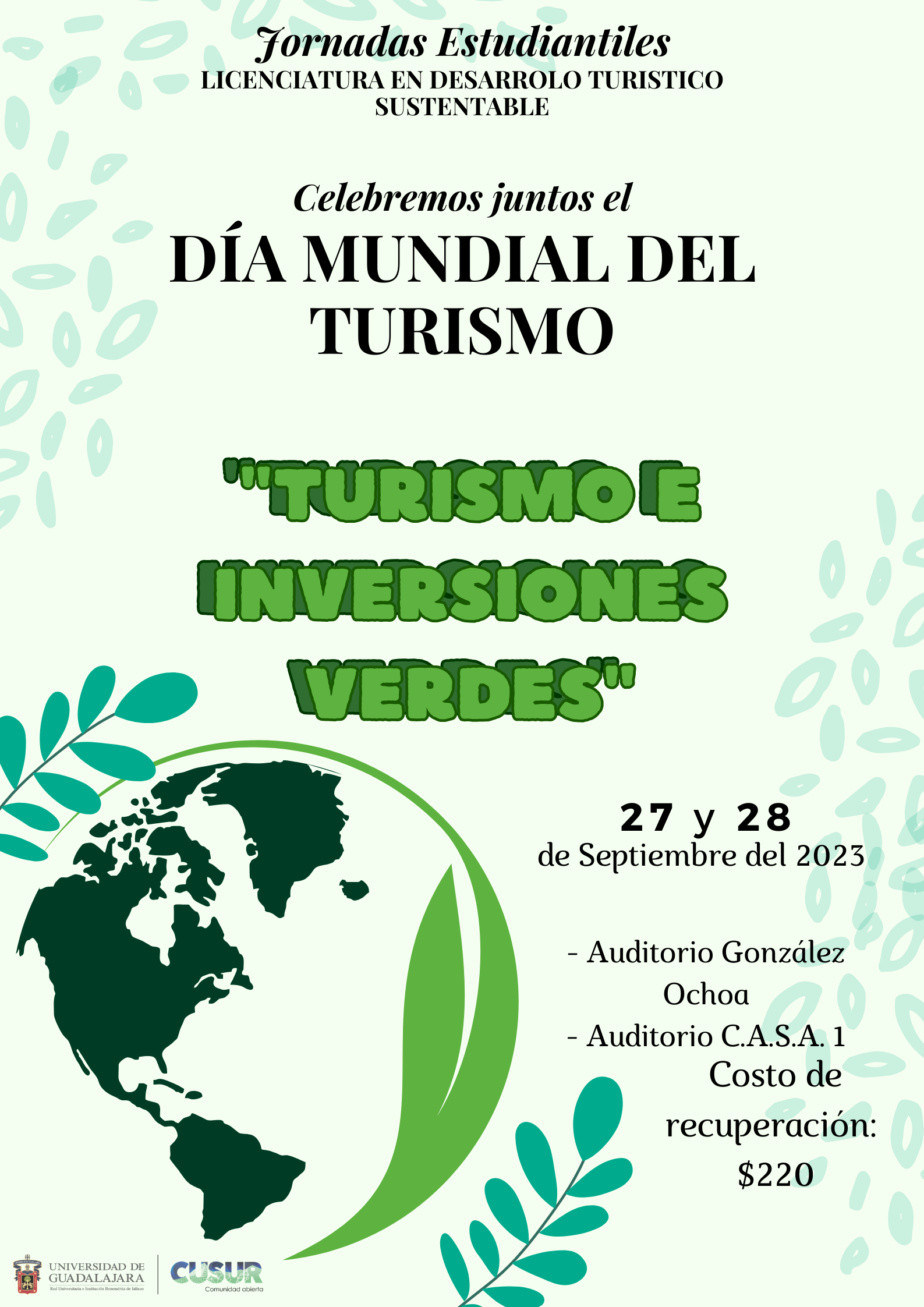 Banner jornadas desarrollo turistico