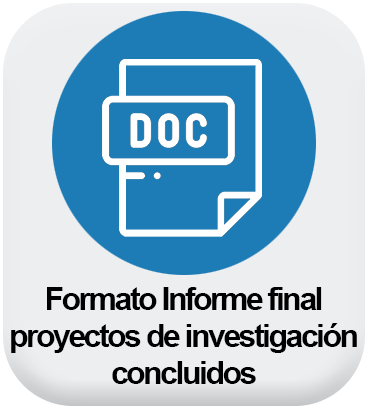 formato informe final proyectos de investigación concluidos