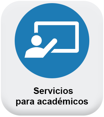 Servicios para académicos