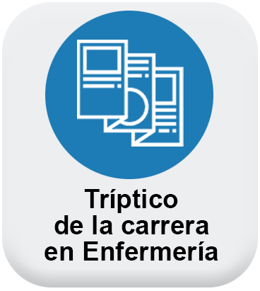 Tríptico de la carrera en Enfermería