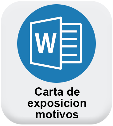 Boton Carta de exposicion motivos MSP