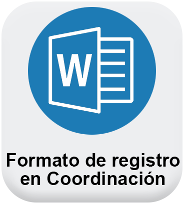 Boton Formato de registro en Coordinación MSP