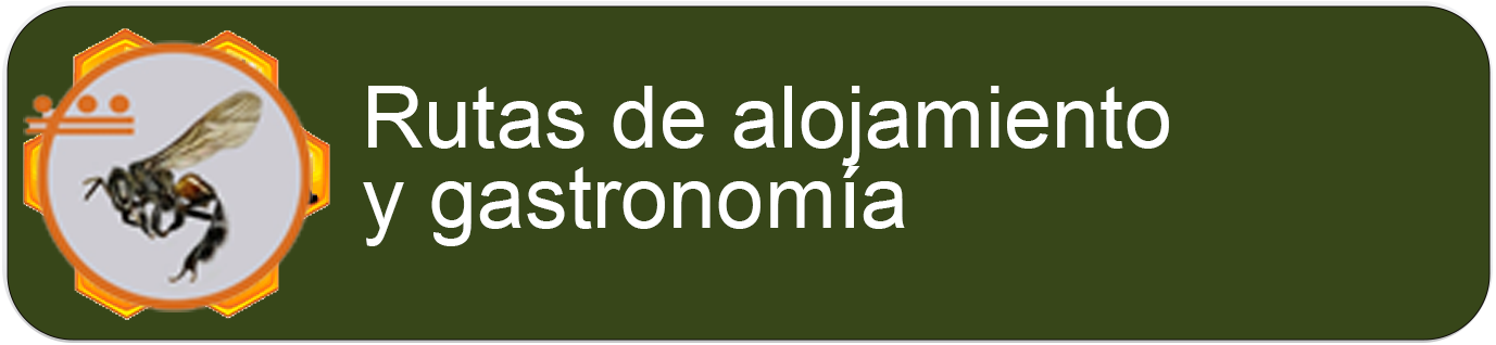 Botón rutas de alojamiento y gastronomía