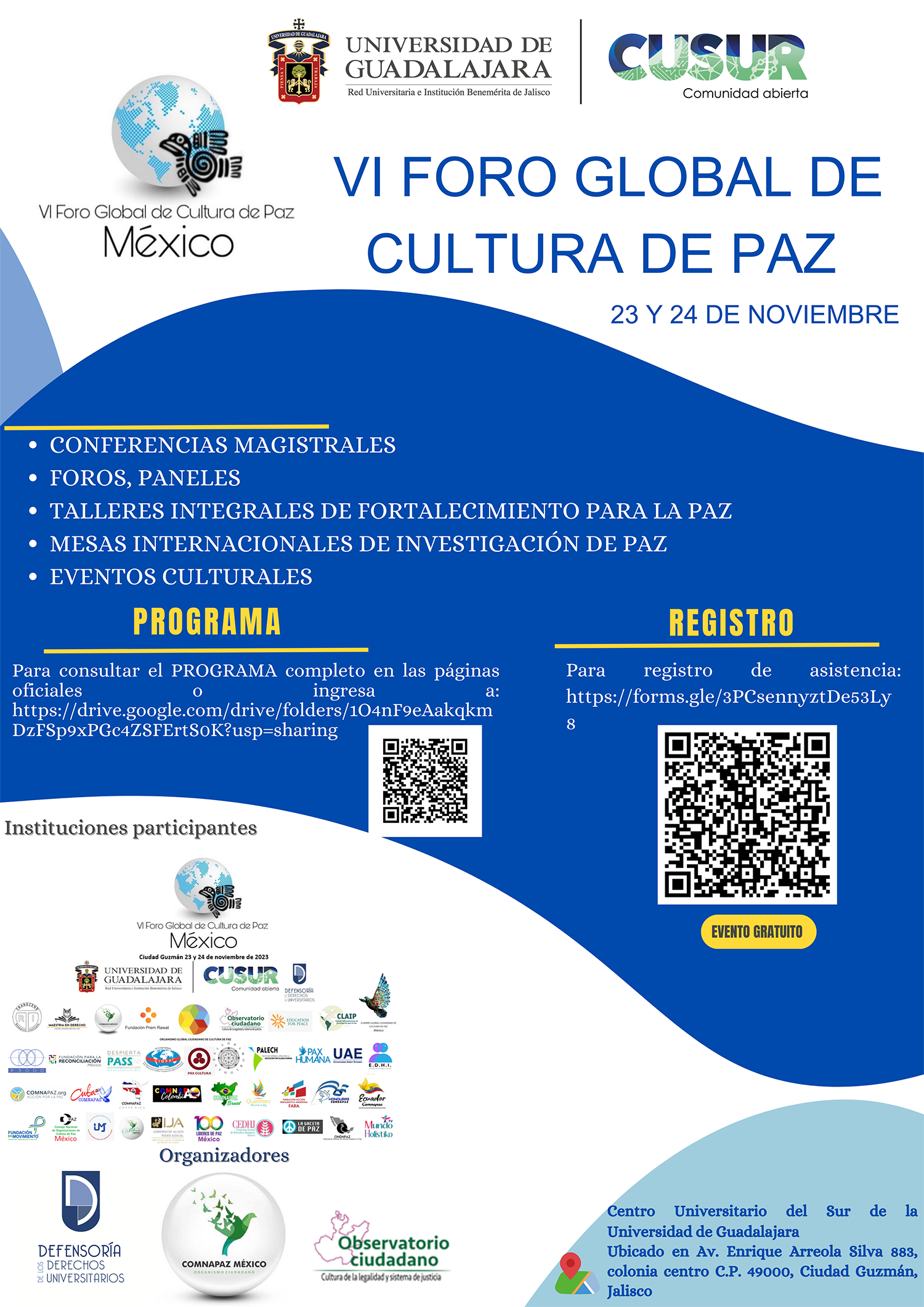 6 Foro Global Cultura de Paz