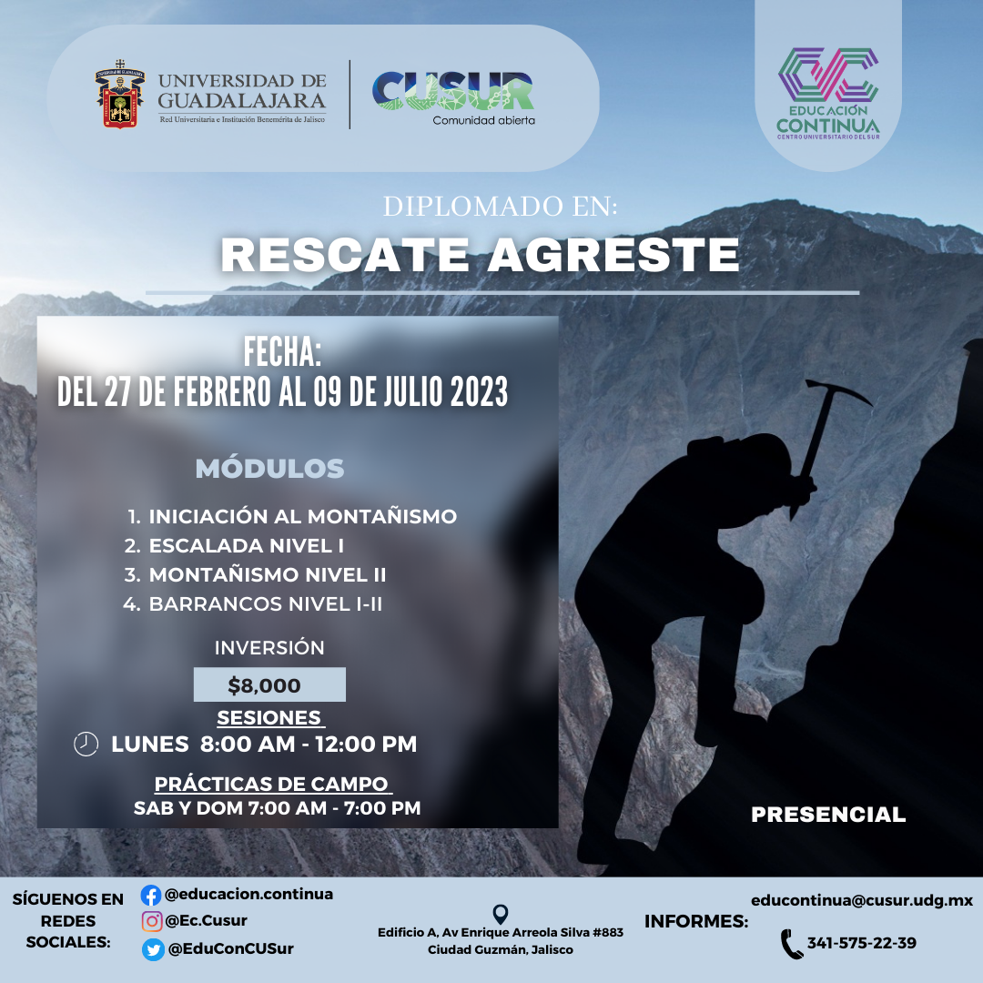 Diplomado en Rescate Egreste