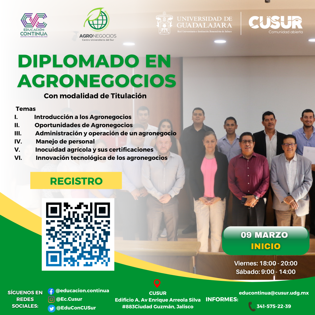 Diplomado en Agronegocios