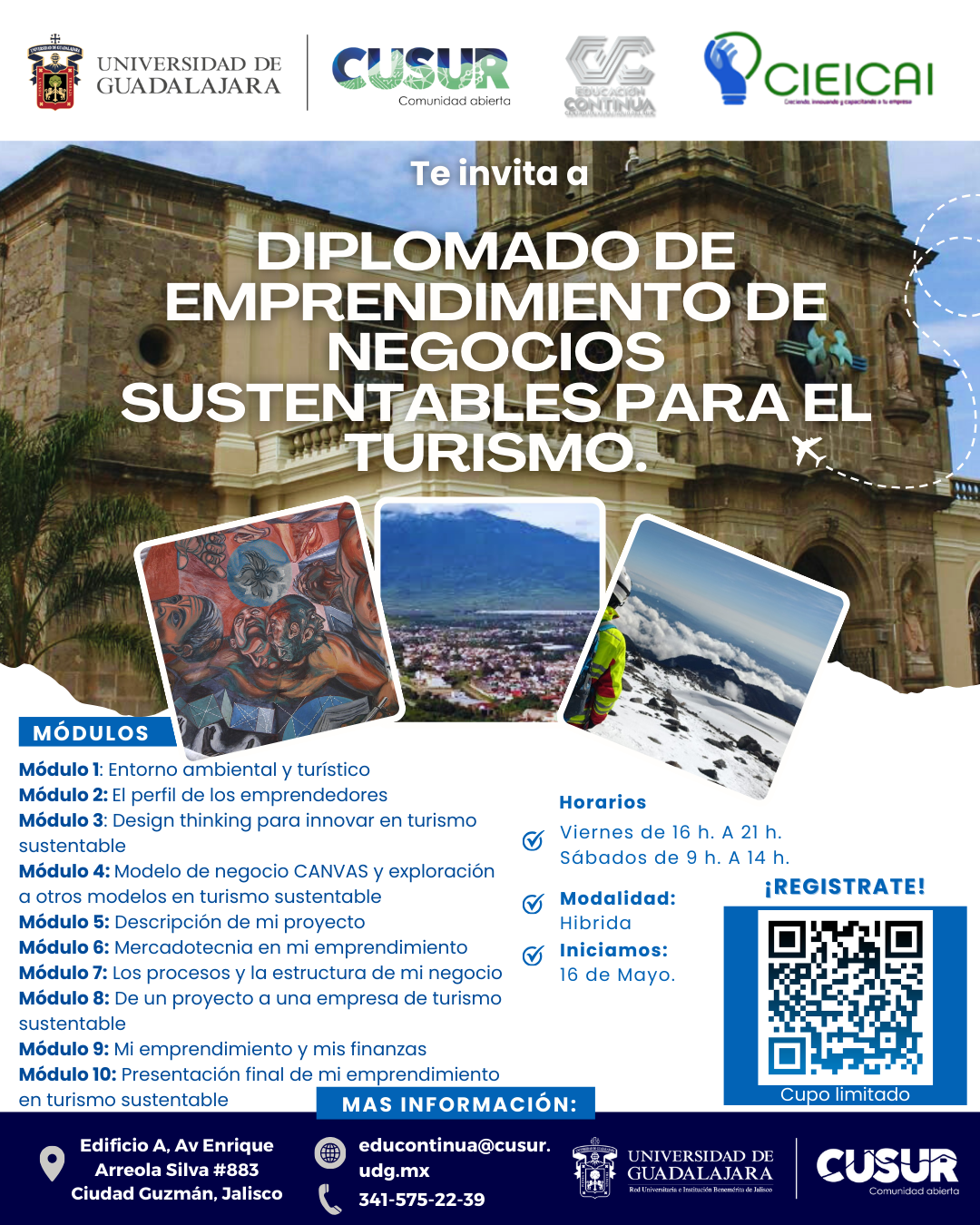 Diplomado en Emprendimiento de Negocios Sustentables para el Turismo
