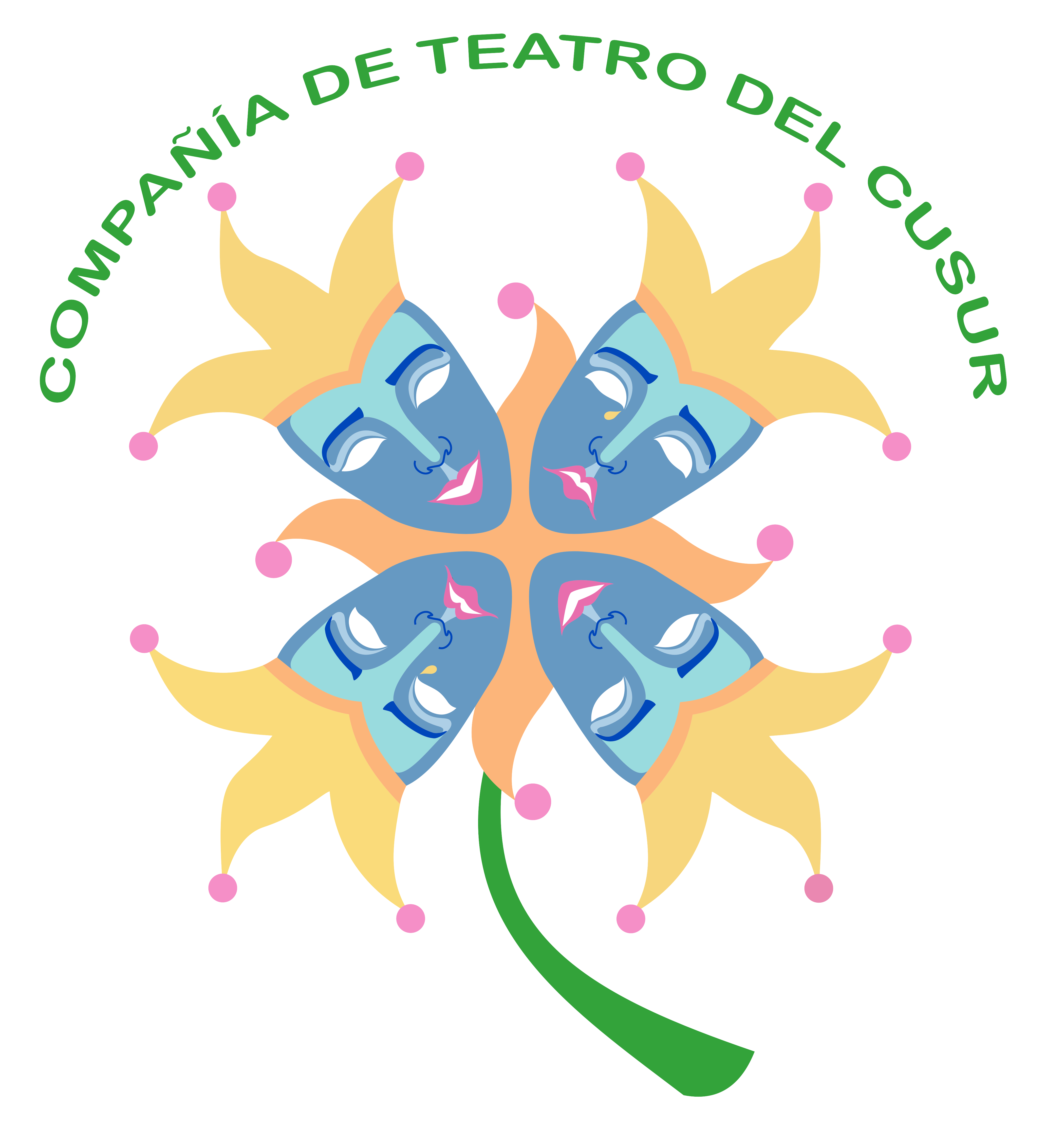 Logo compañia teatro cusur