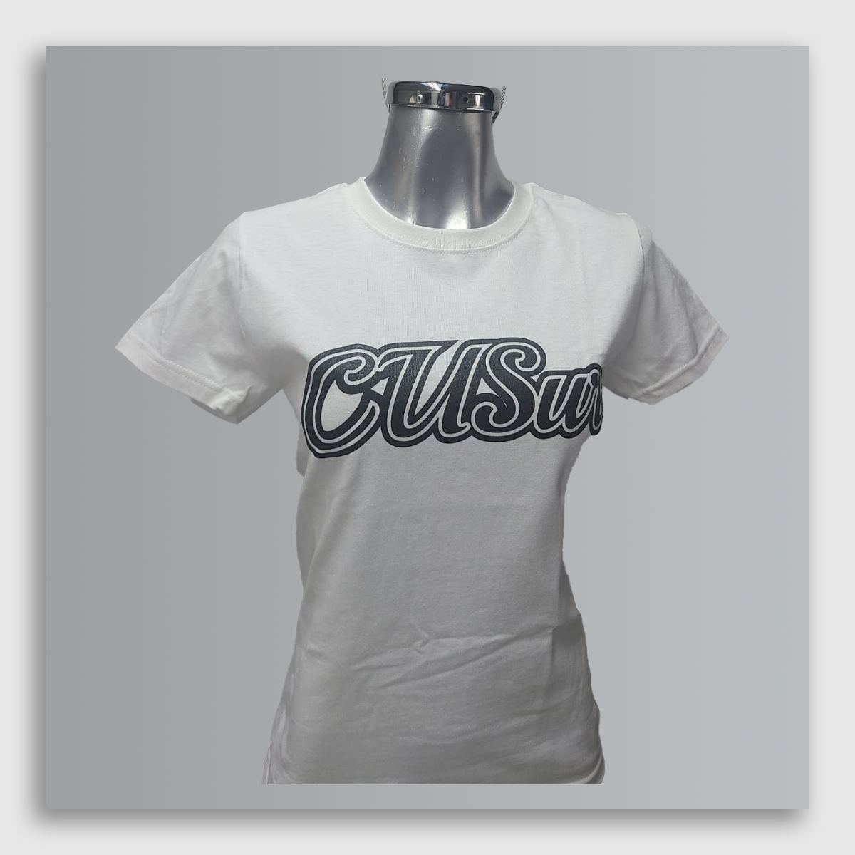 Playera algodon blanca