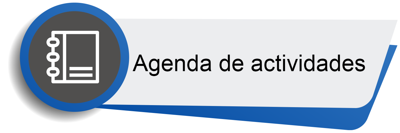agenda de actividades