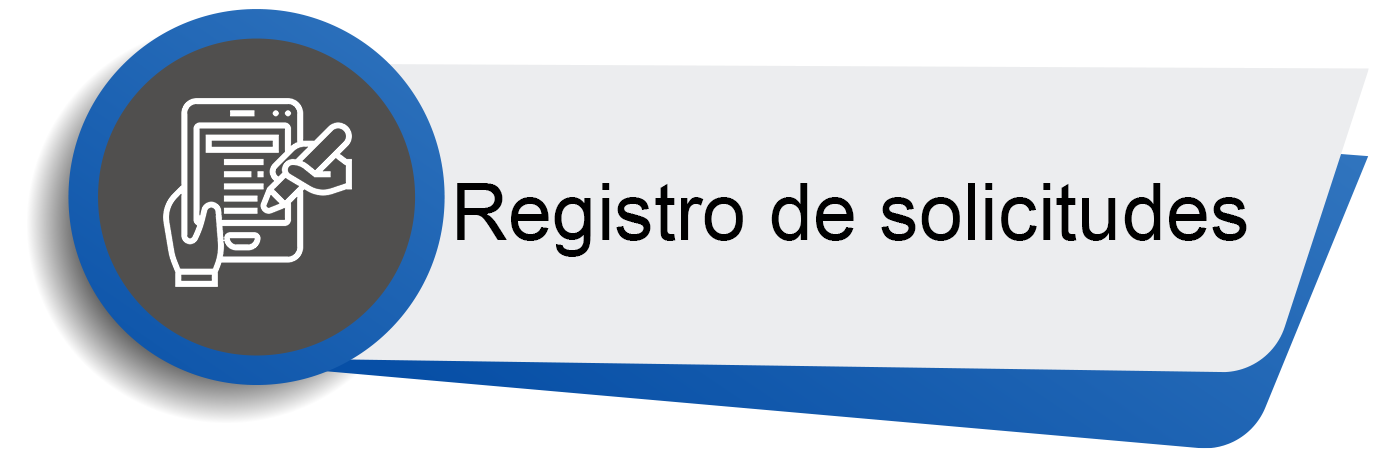 registro de solicitudes