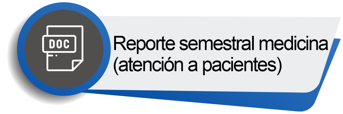 reporte semestral medicina pacientes