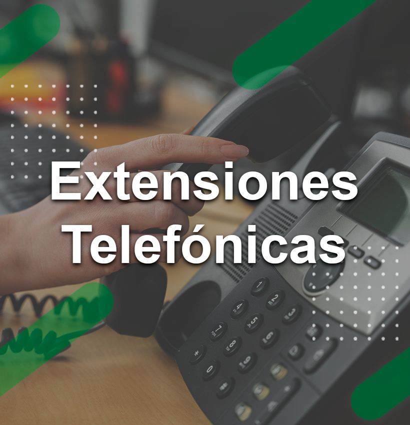 Extensiones telefonicas