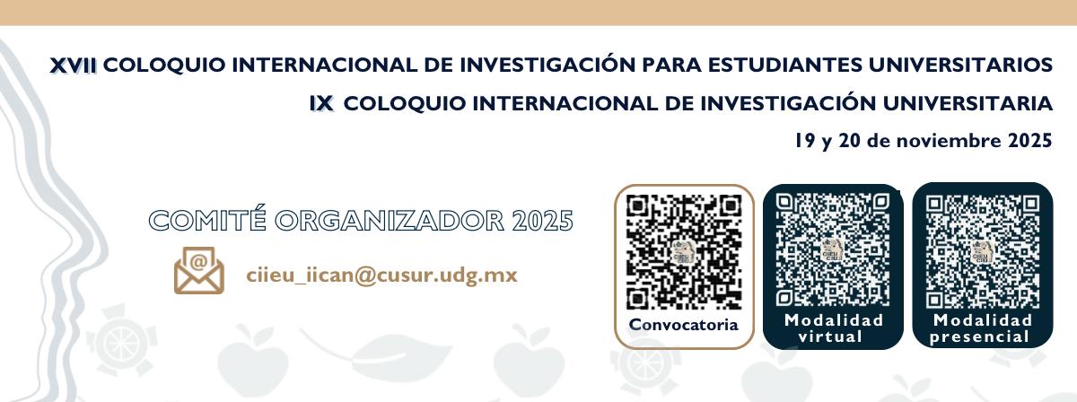 Convocatoria XVII CIIEU y IX CIIU