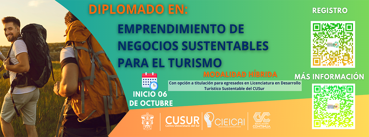 Diplomado en Emprendimiento de Negocios Sustentables para el Turismo