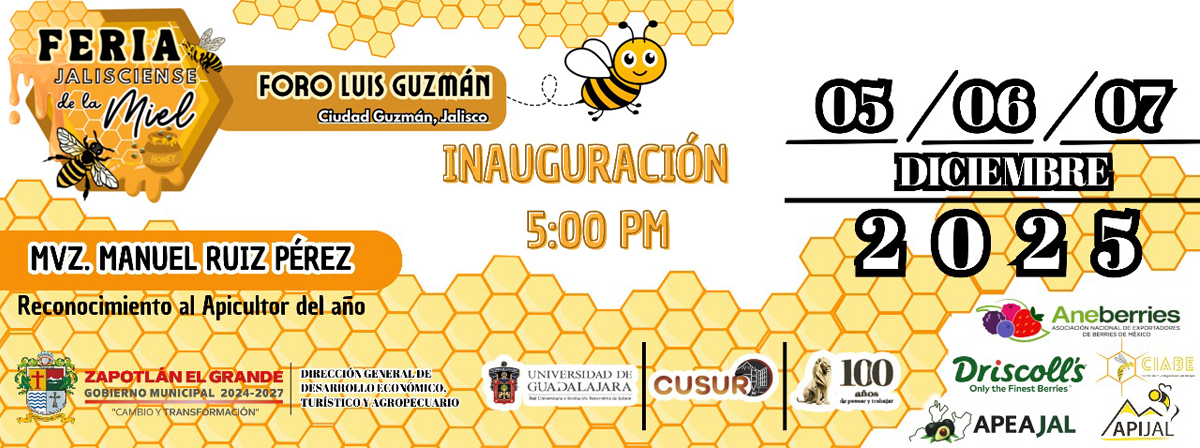 Onceava Feria Jalisciense de la miel 2025