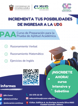 Curso de Preparación para la Prueba de Aptitud Académica 2024-A