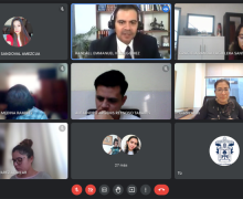 Integrante del servicio diplomático de Honduras comparte experiencias con alumnos del CUSur