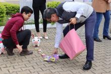 Inauguran la XXIII edición del Kilómetro del juguete en el CUSur