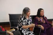 Conversan tres mujeres en el CUSur sobre su experiencia en el trabajo de la impartición de justici