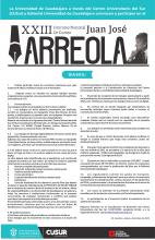 Convocatoria Arreola 2024