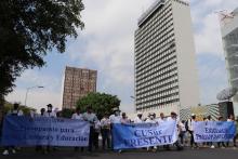 CUSur en la mega marcha UdeG por presupuesto digno y autonomía universitaria