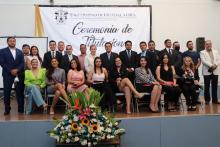 Ceremonia de titulación Maestría en Derecho