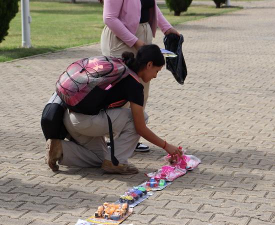 Inauguran la XXIII edición del Kilómetro del juguete en el CUSur