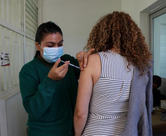 Más de 200 vacunados contra tétanos y COVID-19 en el CUSur