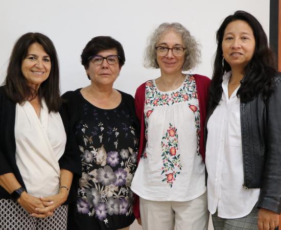 <p class="MsoNormal">El pasado miércoles 5 de octubre, cuatro investigadoras del del Instituto de Ciencia y Tecnología de Alimentos y Nutrición (ICTAN), de España, compartieron algunas investigaciones en inmunonutrición en un ciclo de conferencias organizado por el Instituto de Investigaciones en Comportamiento Alimentario y Nutrición (IICAN) del Centro Universitario del Sur (CUSur).<o:p></o:p></p>  <p class="MsoNormal"><o:p>&nbsp;</o:p></p>  <p class="MsoNormal">La primera conferencia titulada “Importancia