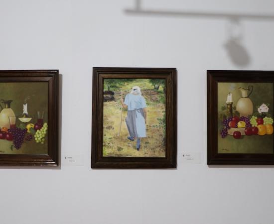 Inauguran exposición pictórica “Mi vida entre ríos, volcanes y el mar” en Casa del Arte