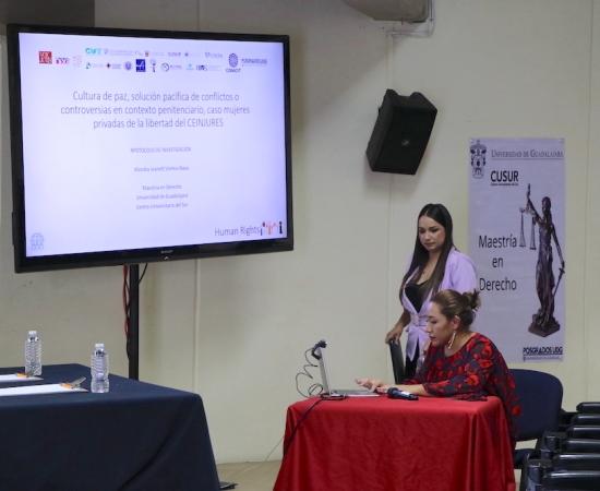 Realizan VI Coloquio Interno de la maestría en Derecho en el CUSur