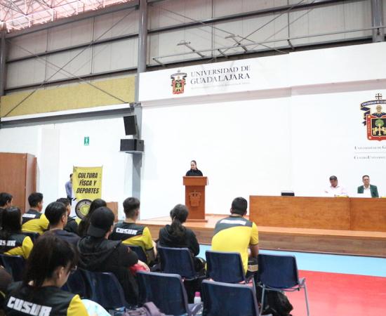 Inauguran Jornadas Académicas de la licenciatura en Cultura Física y Deportes