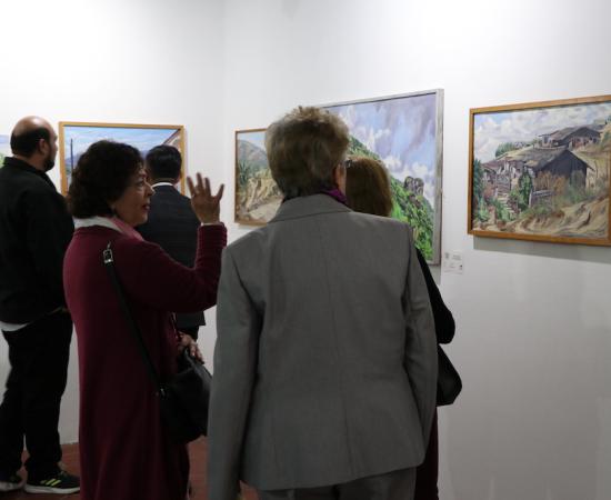 Inauguran la exposición pictórica “Antes del olvido”, de Jesús Vázquez Barragán