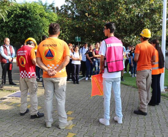 El CUSur participa en el segundo Simulacro Nacional 2023