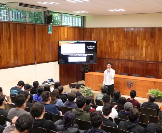 Dan la bienvenida a estudiantes de la División de Ciencias Exactas, Naturales y Tecnológicas
