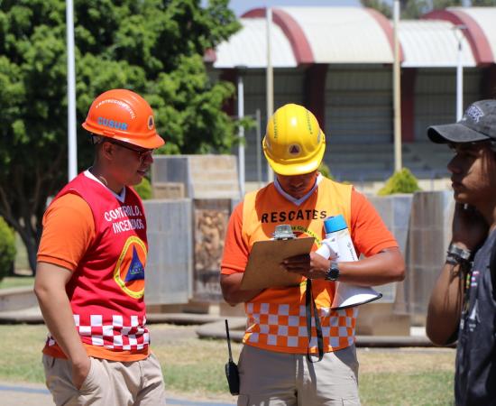 El CUSur participa en el macrosimulacro 2023
