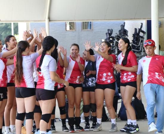 Inicia el voleibol de Intercentros 2023 en el CUSur