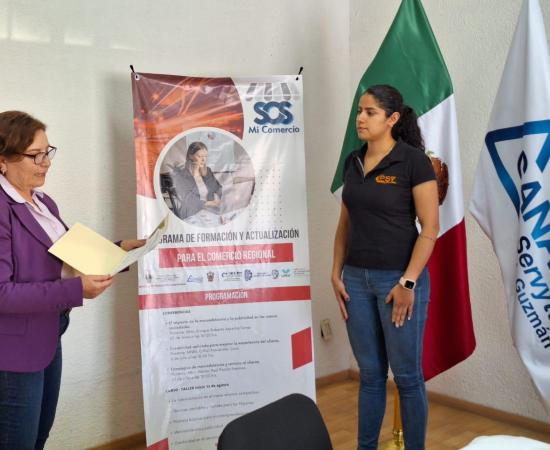 Concluye primera etapa del programa para la formación y actualización de comerciantes de la región