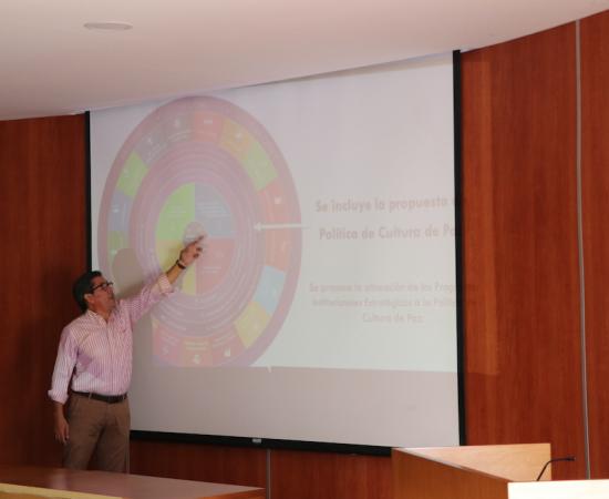 Presentan el Plan de Desarrollo del Centro a concejales del CUSur