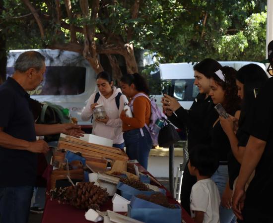 CUSur fue sede de la colección biológica itinerante del CUCosta que promueve la conciencia ambiental