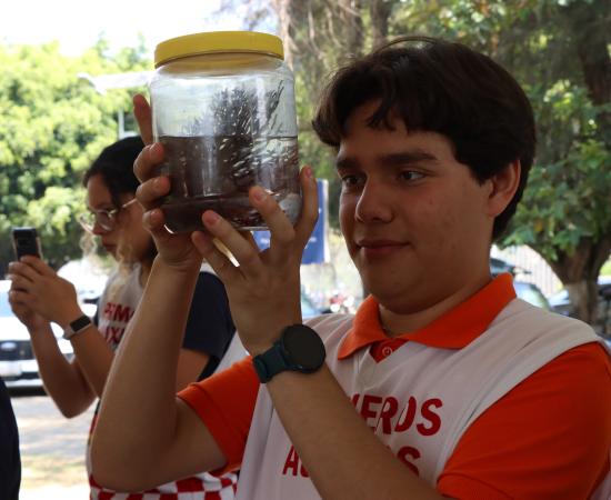 CUSur fue sede de la colección biológica itinerante del CUCosta que promueve la conciencia ambiental