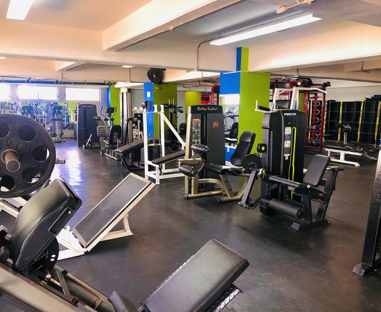 Área de Gimnasio de Acondicionamiento Físico